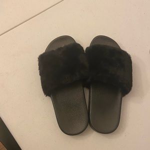 Slippers from ROMWE , never worn